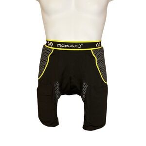 McDavid Rival Integrated Girdle With Hardshell Thigh Guards Compression Waist 26